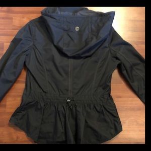 Rare Lululemon Black Rain Jacket